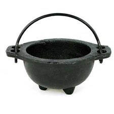 Mini Cauldron 3" Cast Iron w/ Handle Wicca Pagan Witchcraft Altar NEW for sale  Shipping to Ireland
