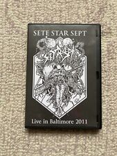 Usado, DVD Sete Star setembro - Live In Baltimore 2011 comprar usado  Enviando para Brazil