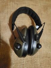 Protetores auriculares eletrônicos Mil-Tec OD fones de ouvido acolchoados e faixa de cabeça auxiliar/microfone comprar usado  Enviando para Brazil