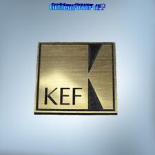 Kef 20x20mm emblem d'occasion  Expédié en Belgium
