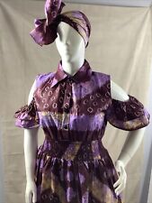 Purple african dress for sale  Apple Valley