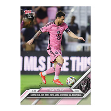 2024 Topps Now MLS #38 Lionel Messi Inter Miami CF PRÉ-VENDA comprar usado  Enviando para Brazil