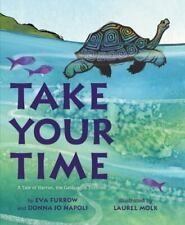Tómate tu tiempo: un cuento de Harriet, la tortuga de Galápagos, surco, Eva, segunda mano  Embacar hacia Argentina