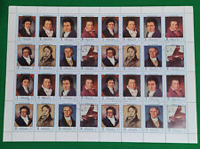 Foglio francobolli stamps usato  Acireale