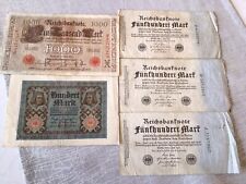 Alte geldscheine deutschland gebraucht kaufen  Rödinghausen