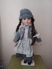 J. Misa Collection 16" Porcelain Doll - With Stand, Teddy Bear Backpack  for sale  Shipping to South Africa