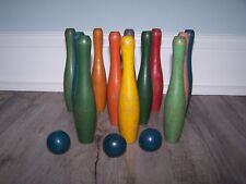 Vintage wooden bowling for sale  Oxford