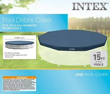 Used, Intex 28032E 15 Foot Round Above Ground Swimming Pool Cover, (Pool Cover Only) for sale  Shipping to South Africa