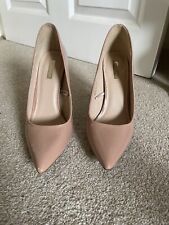 Nude patent stiletto for sale  EPSOM