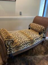 Upholstered leopard chaise for sale  Lexington