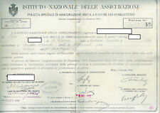1922 polizza assicurazione usato  Italia