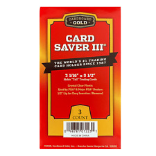 3 Cardboard Gold Loose Card Saver 3 III PSA SGC classificação CS 3 FRETE GRÁTIS, usado comprar usado  Enviando para Brazil