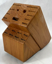 Wooden knife block for sale  Gadsden