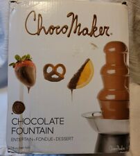 Fonte de chocolate ChocoMaker entretenimento fondue sobremesa festas de férias , usado comprar usado  Enviando para Brazil