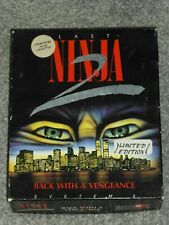 The Last Ninja 2, Edizione Limitata con Maschera e Shuriken per Commodore 64 C64 usato  Spedire a Italy