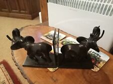 Unusual elephant bookends for sale  Shipping to Ireland