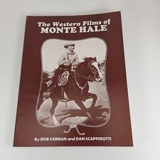 The Western Films of Monte Hale por Bob Carman Dan Scapperotti 1984 Ilustração PB comprar usado  Enviando para Brazil