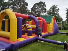 45ft inflatable obstacle for sale  HEATHFIELD