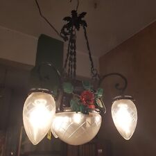 Antico lampadario ferro usato  Terni