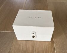 stackers jewellery box white for sale  HOLYHEAD