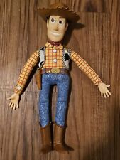 Muñeca de Colección Disney Pixar Thinkway Toy Story Woody Cuerda Tirador 15"" Funciona Leer segunda mano  Embacar hacia Argentina