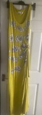 Yellow floral maxi for sale  CAERPHILLY