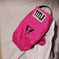 Title boxing pink for sale  Shipping to Ireland