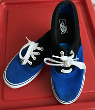 Vans black blue for sale  DAGENHAM