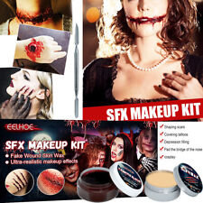 Kit de Maquillaje Profesional SFX Cicatrices Cera Halloween Efectos Especiales Escenario Herida Falsa segunda mano  Embacar hacia Mexico
