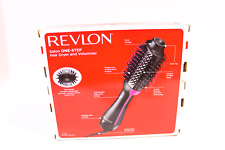 Secador de pelo y volumizador de un solo paso Revlon cepillo de aire caliente secador de soplado negro (caja abierta segunda mano  Embacar hacia Mexico