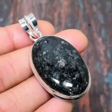 Nuummite Gemstone Handmade Jewelry Pendant 2.09" T623 for sale  Shipping to South Africa