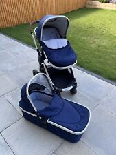Mothercare Journey Edit Navy Pram Pushchair With Matching Bag And Car Seat Adapt for sale  MOLD