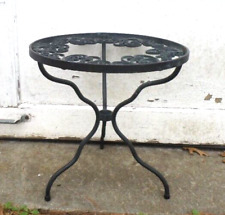 green wrought iron end table for sale  Somers