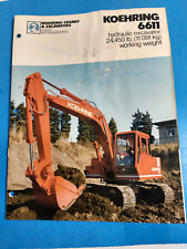 Koehring 6611 excavator for sale  Stillwater