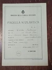Pagella scolastica scuola usato  Bergamo