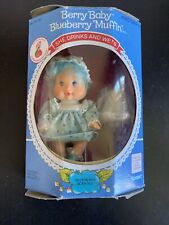 Vintage 1984 Strawberry Shortcake Berry Baby Blueberry Muffin #91190 for sale  Shipping to South Africa