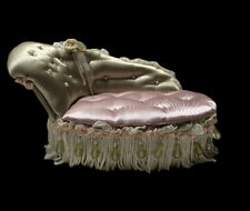 VINTAGE FAINTING COUCH FOR DOLL HOUSE PINK for sale  Shipping to South Africa