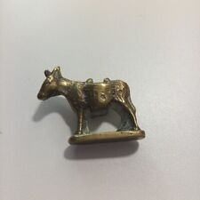 Tiny brass donkey for sale  CHESTER
