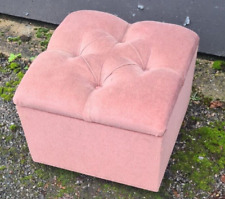 Pink ottoman storage for sale  HIGH WYCOMBE