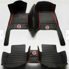 FIT For Fiat 500 500X 500L Luxury Carpets Custom Car Floor Mats waterproof for sale  Shipping to South Africa