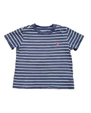 Camiseta manga curta listra branca azul bebê Ralph Lauren 12 meses comprar usado  Enviando para Brazil