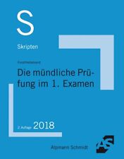 Skript mündliche prüfung gebraucht kaufen  Fürstenberg/Havel