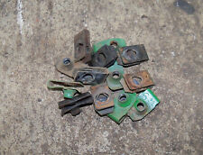 13 JOHN DEERE 316 Onan 318 322 332 420 430 Dash Pedestal Mounting Retainer Clips, used for sale  Cleveland