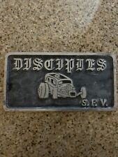 Disciples San Fernando Valley Car Club Plate, No Reserve On This Plaque for sale  Shipping to South Africa