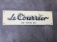Ancienne plaque publicitaire d'occasion  Avesnes-le-Comte