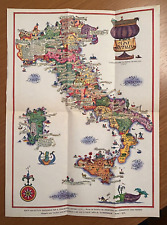 Poster vini italia usato  Milano