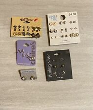 Assorted stud earrings for sale  Randolph