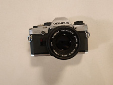 Câmera de Filme 35mm SLR Olympus OM-10 com Kit de Lente 50 mm comprar usado  Enviando para Brazil