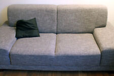 Zweisitzer Couch, Sofa, grau melliert gebraucht kaufen  München