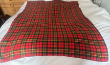 Tartan throw new for sale  YEOVIL